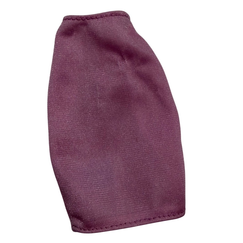 Vintage Mattel Barbie Purple Knit Pencil Skirt Doll Accessory